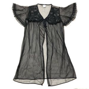 Vintage Lace Peignoir